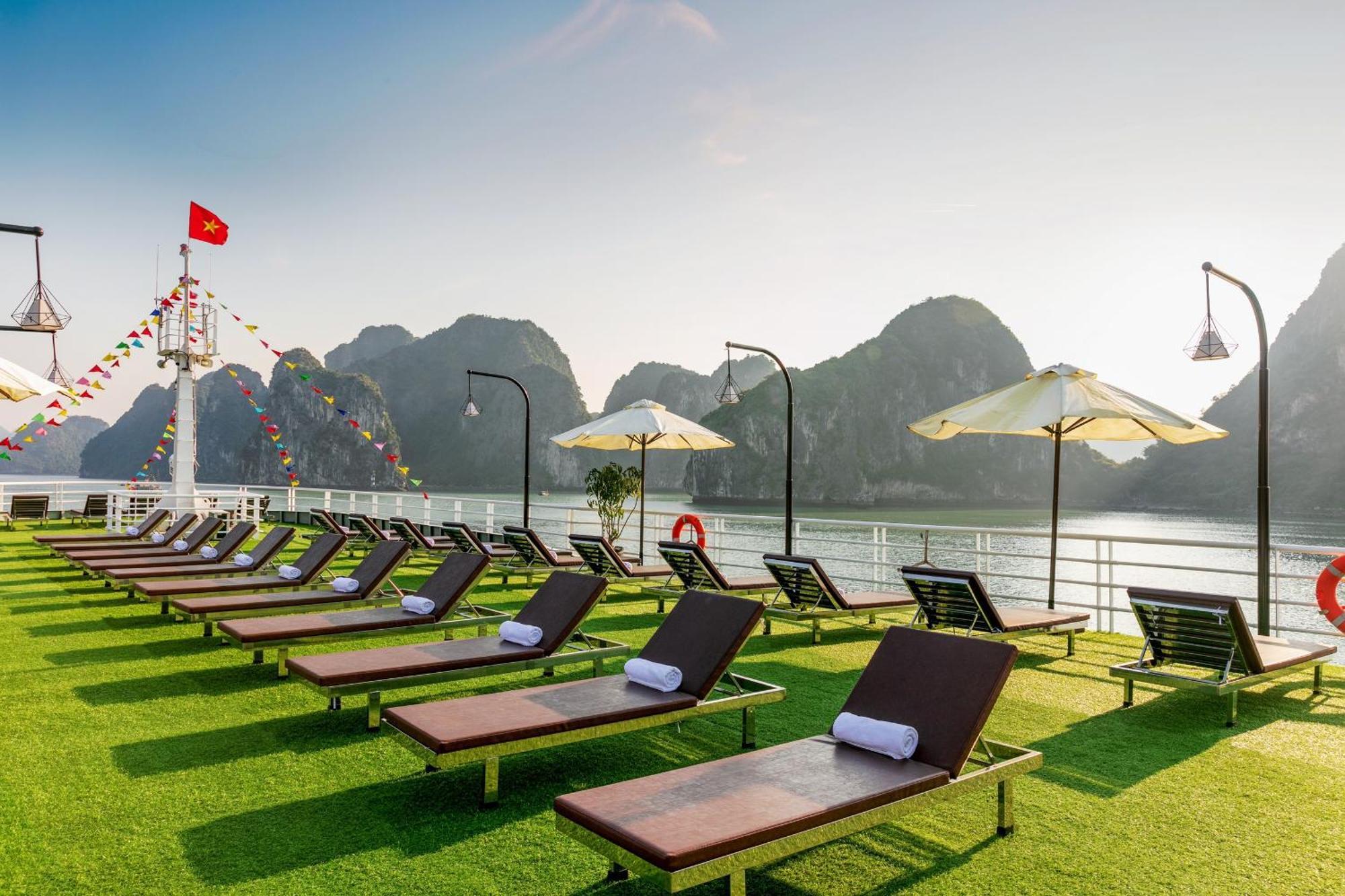 Hotel Halong Dragon Bay Cruise Hạ Long Exterior foto